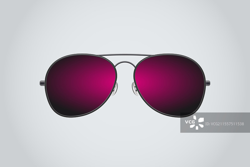 飞行员太阳镜背景明亮的镜片图片素材