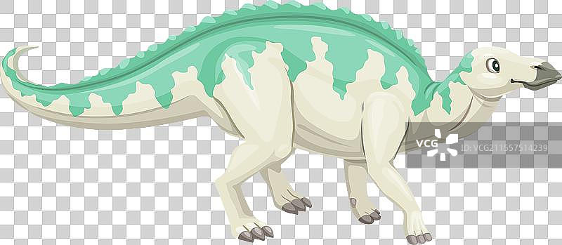 卡通安纳托泰坦恐龙鸭嘴龙角色图片素材