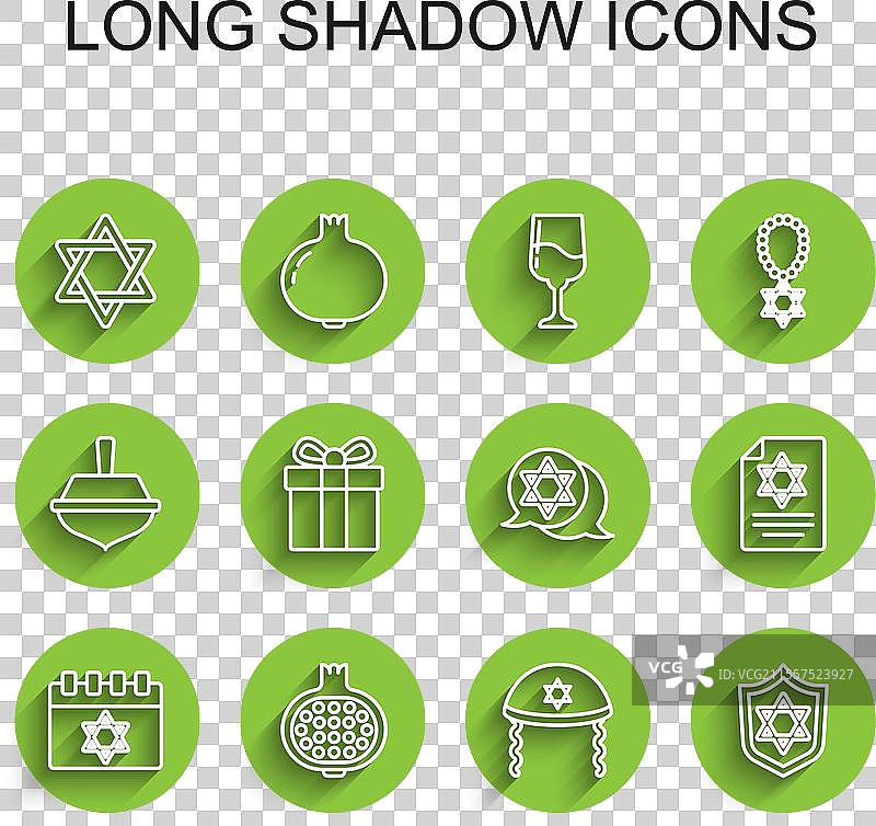 犹太历中的石榴星星图片素材