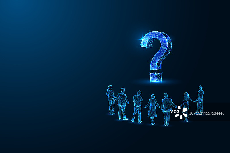 一群人站在发光的前面图片素材