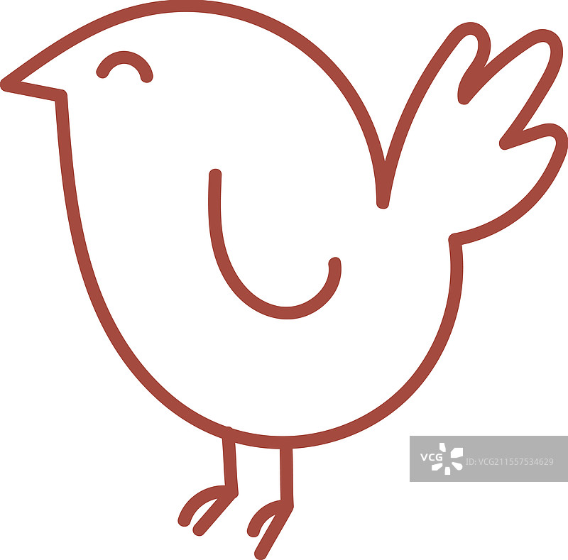 条纹小鸟图片素材