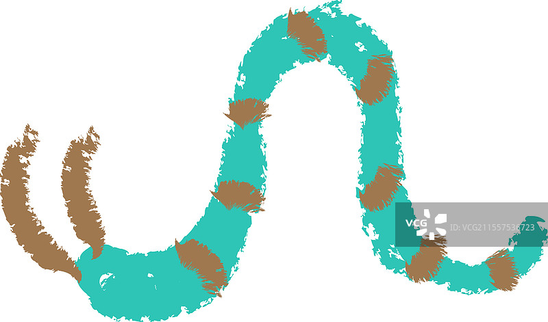 幼稚的涂鸦虫图片素材