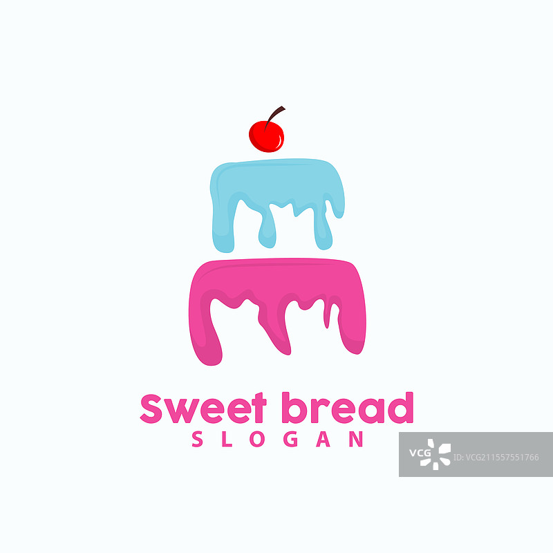 甜面包标志煎饼生日三明治图片素材