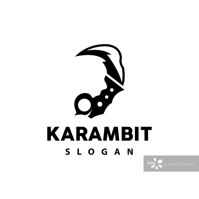 克拉比特印尼战斗武器忍者标志图片素材