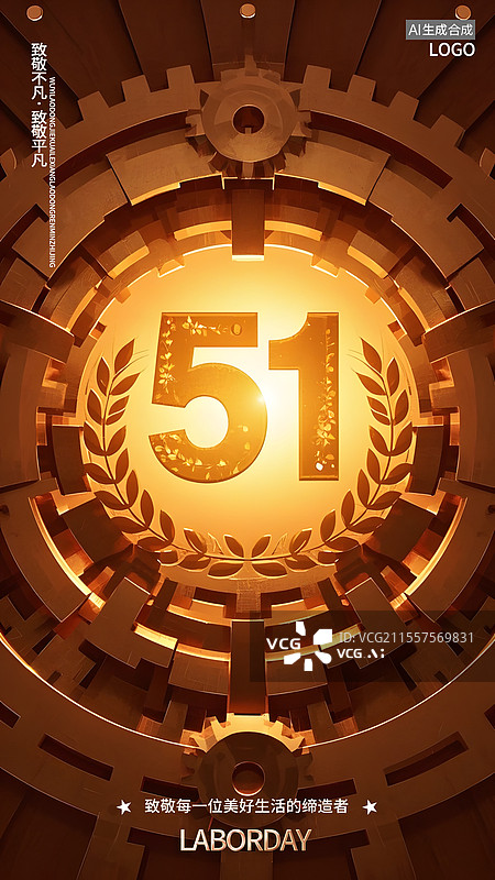 【AI数字艺术】金属质感51数字3D海报图片素材