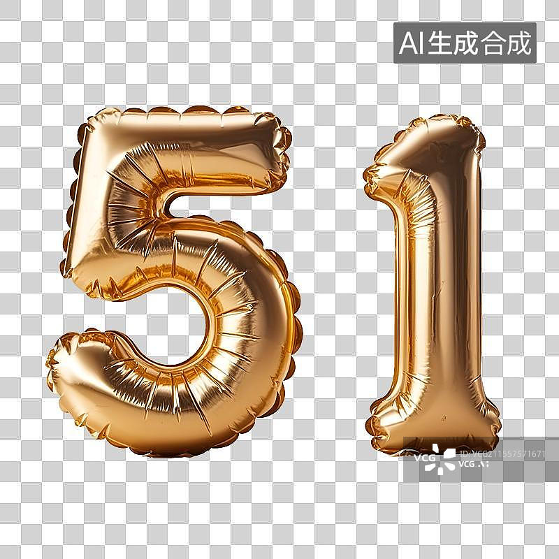 【AI数字艺术】免抠字体五一气球字体元素，五彩的，彩虹色图片素材