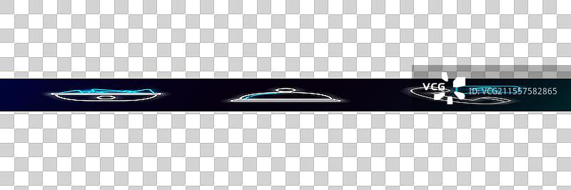 设置一行食物，点餐披萨、玉米片和盘子。图片素材