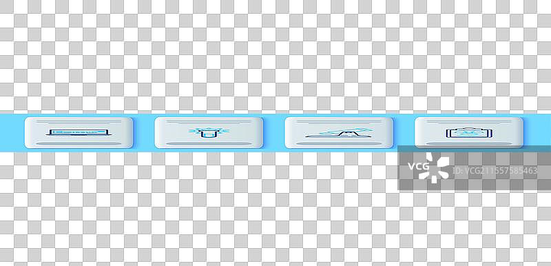 试管、烧瓶、望远镜和方程的线性测试图片素材