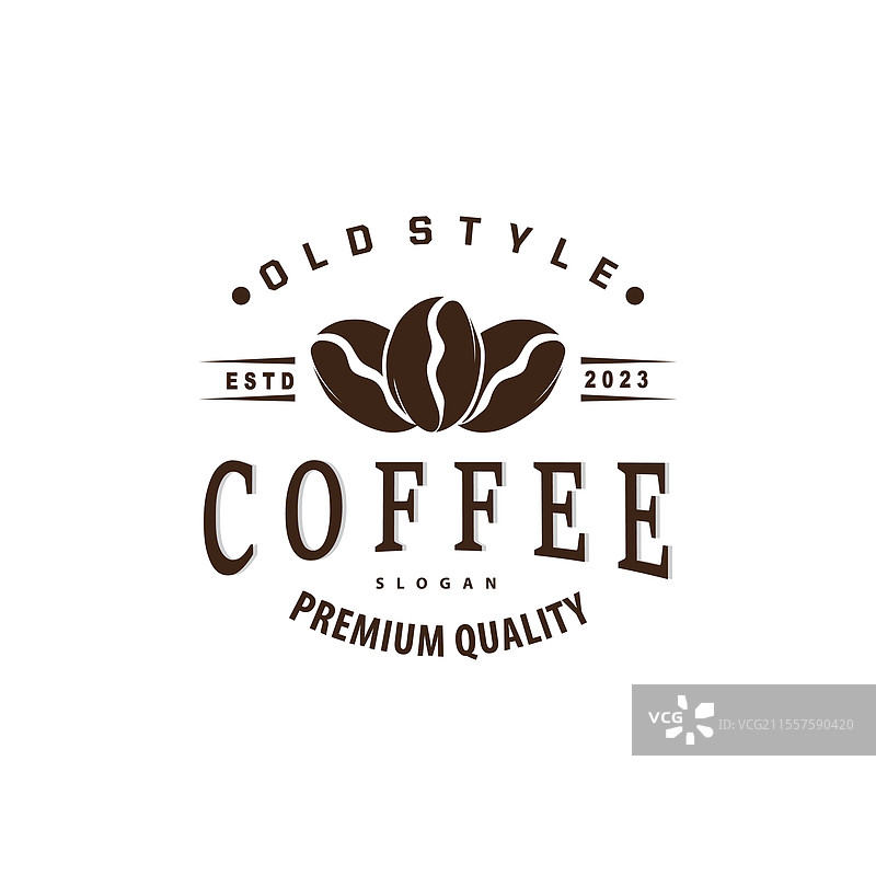 咖啡标志简单的咖啡因饮品设计图片素材