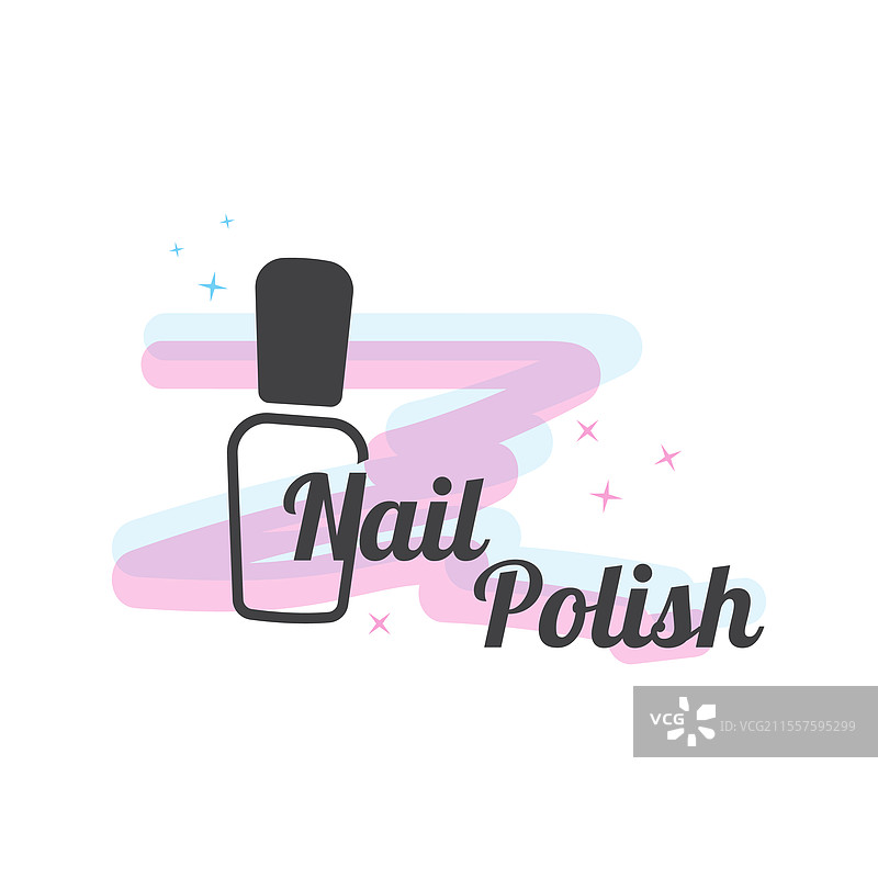 美甲护理品牌标志设计模板图片素材