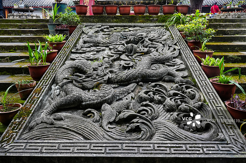 四川自贡仙市古镇图片素材