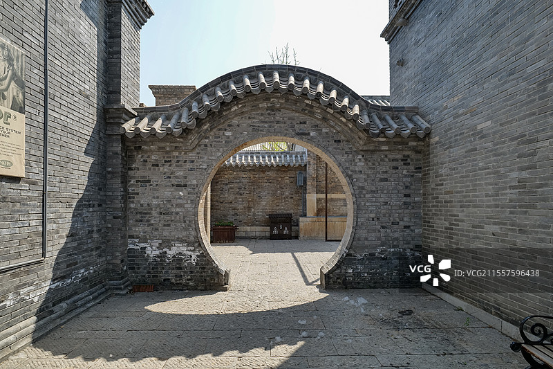 山东济南园博园电影小镇图片素材