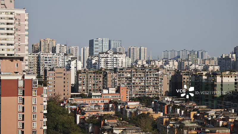 成都城市住宅图片素材
