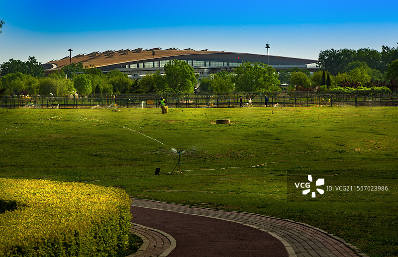 北京西湖园图片素材