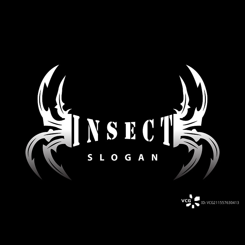 蜘蛛标志 昆虫 动物 高端 复古 设计图片素材