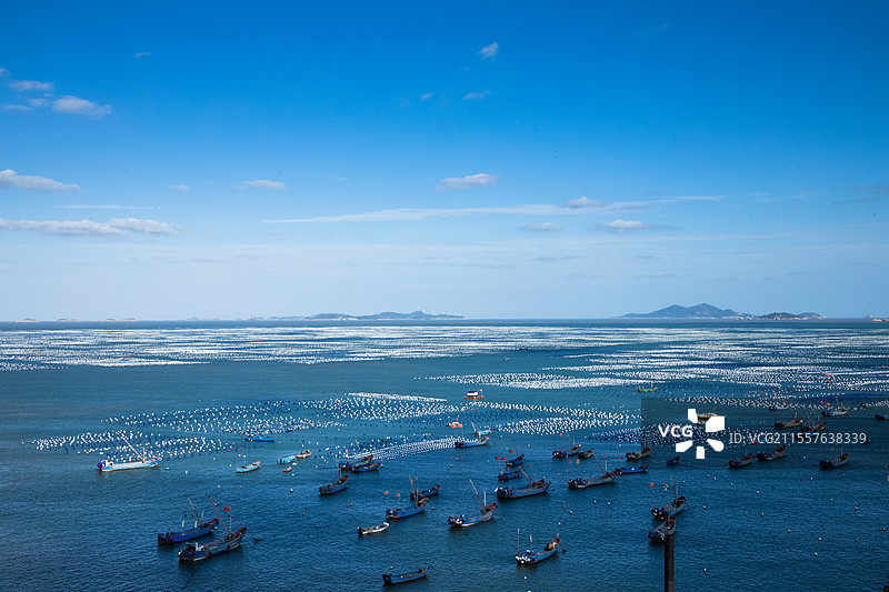 海上牧场 舟山枸杞岛图片素材