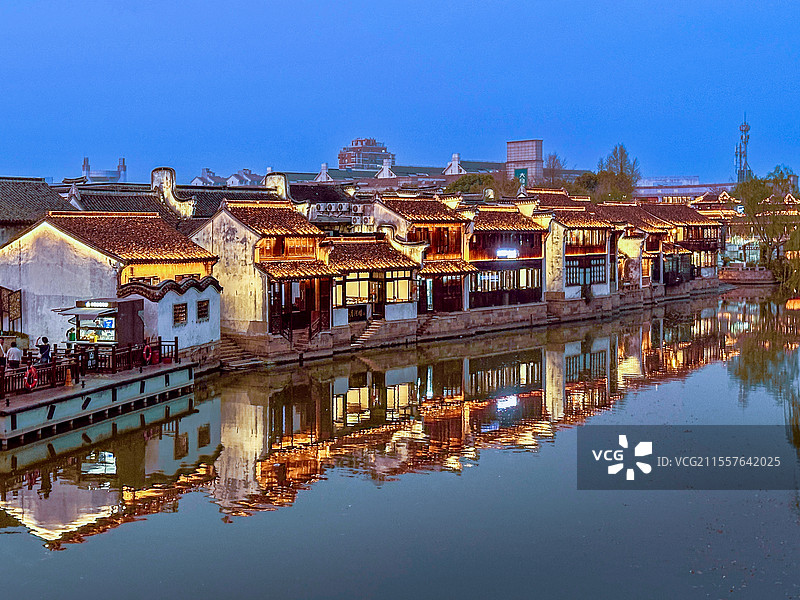 嘉兴月河历史街区图片素材