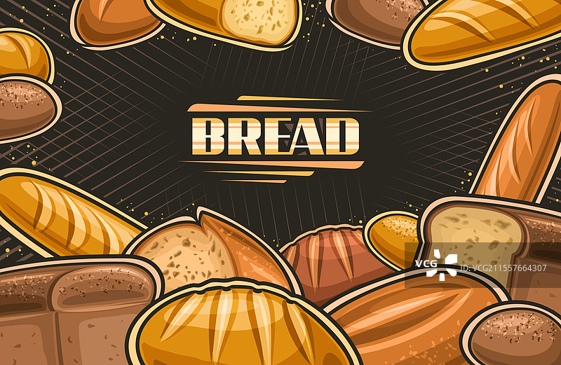 面包布局图片素材