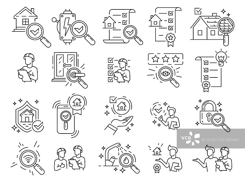 房屋检查，检查建筑结构图片素材