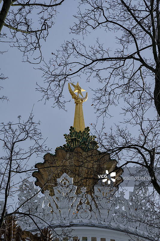 莫斯科全俄展览中心-乌克兰馆图片素材