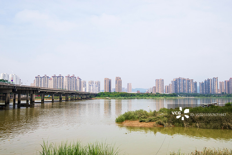 宋元中国的世界海洋商贸中心古迹遗址泉州顺济桥及周边风光图片素材