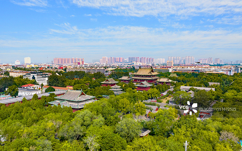 正定隆兴寺图片素材