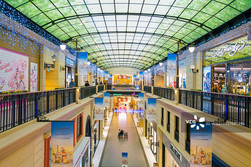 澳门，大三巴，官也街，威尼斯人，旅行风光照图片素材