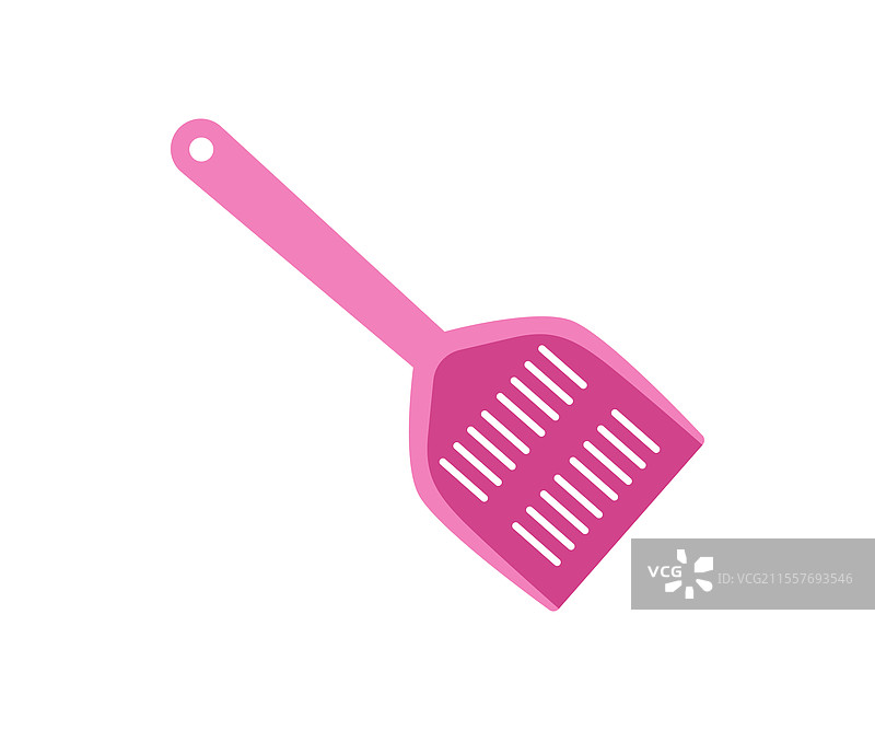 猫砂铲用于清洁宠物箱的卫生图片素材