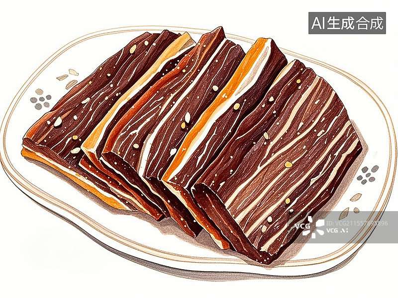 【AI数字艺术】西藏那曲风干牦牛肉图片素材