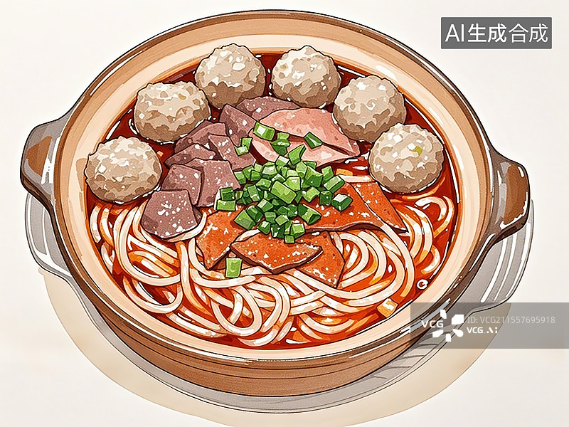 【AI数字艺术】贵州凯里酸汤砂锅粉图片素材