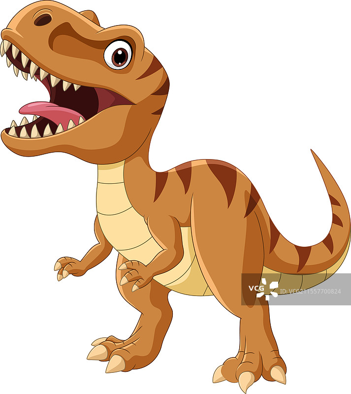 卡通霸王龙图片素材