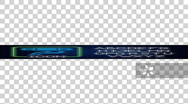 发光的霓虹医疗防护口罩图标图片素材
