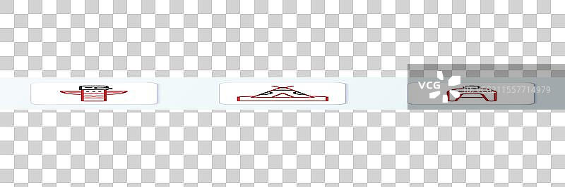 冬季帽子上的加拿大图腾柱图片素材