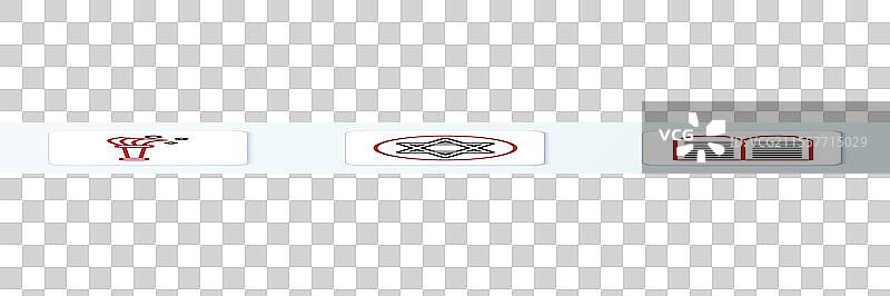 设定线条的诫命、洒水器和星星图片素材