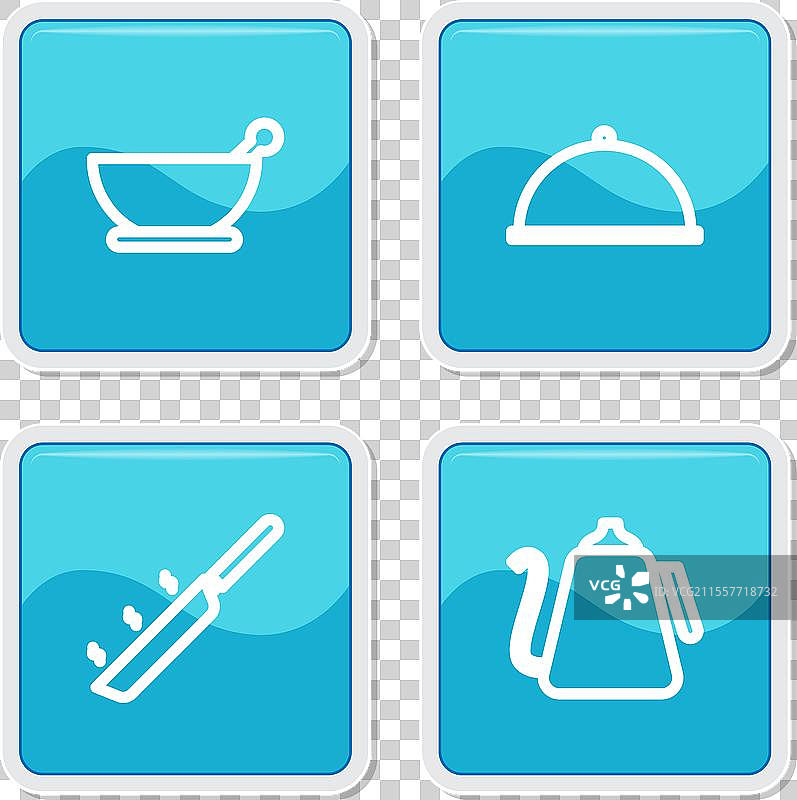 带托盘的线性砂浆和杵图片素材