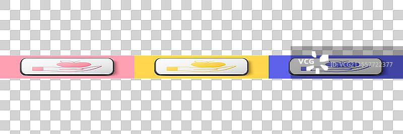 等距苹果图标，背景为粉色和黄色图片素材