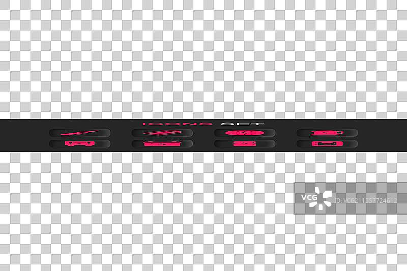 设置汽车电池充电焊接铁图片素材