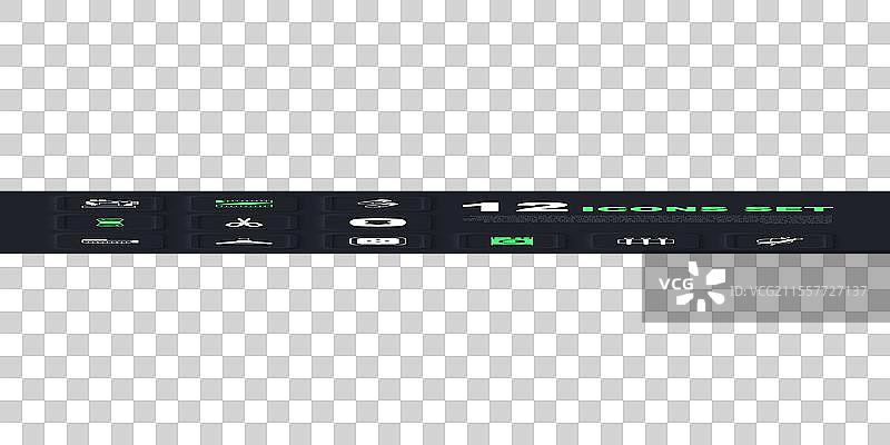 为编织毛线球设置缝纫针图片素材