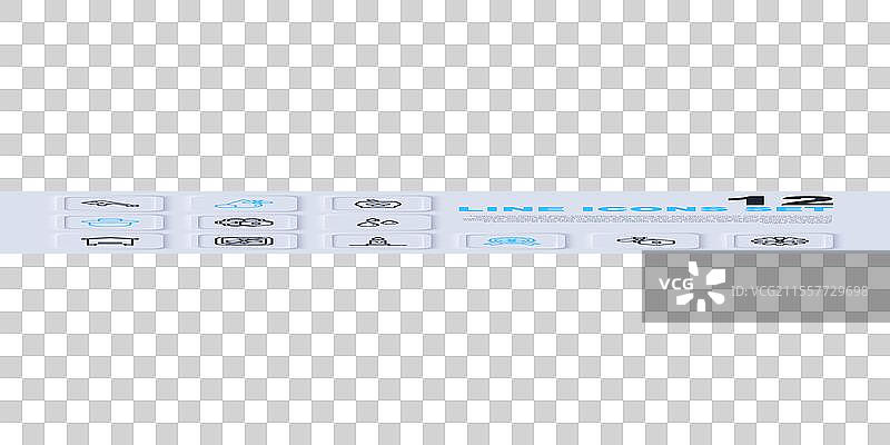 蜜蜂在花朵和蜂巢上采蜜的销售线条图图片素材