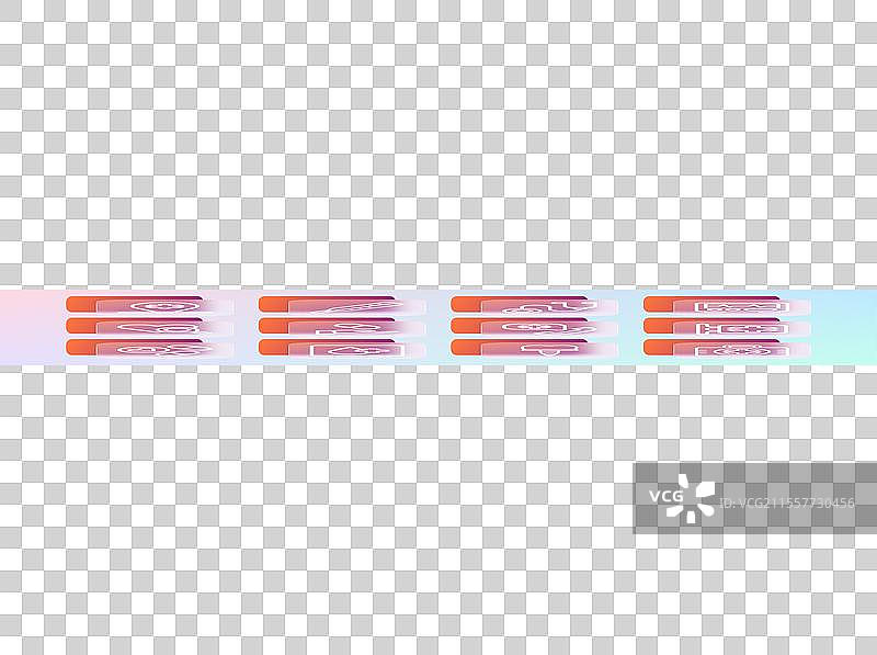 设置心电图血液检测的监测线图片素材