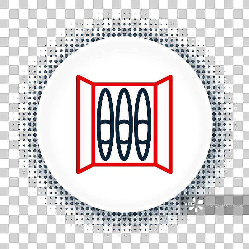 线条雪茄图标，背景为白色图片素材