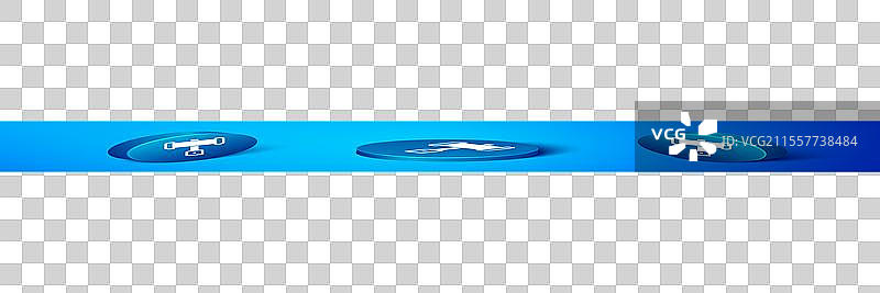 等距的中世纪战锤图标，孤立于背景上图片素材