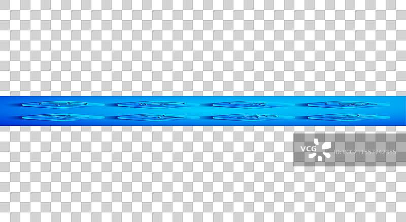 复古3D影院眼镜的CD或DVD光盘线条设置图片素材