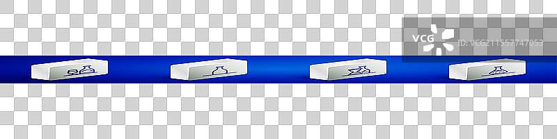 等距线条的酒瓶与酒杯图片素材