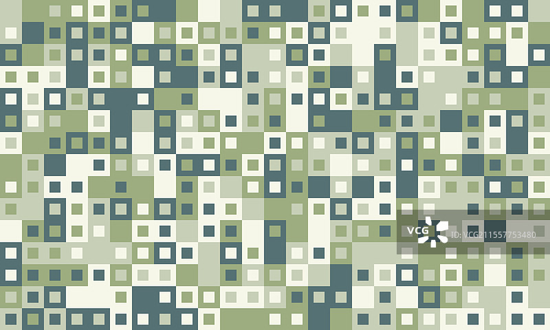 对称的立方体网格，色彩鲜艳且华丽图片素材