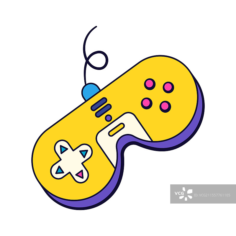 复古游戏摇杆图标游戏手柄图片素材