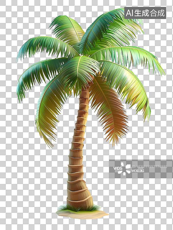 【AI数字艺术】粉嫩娇艳绽放的单朵樱花图片素材