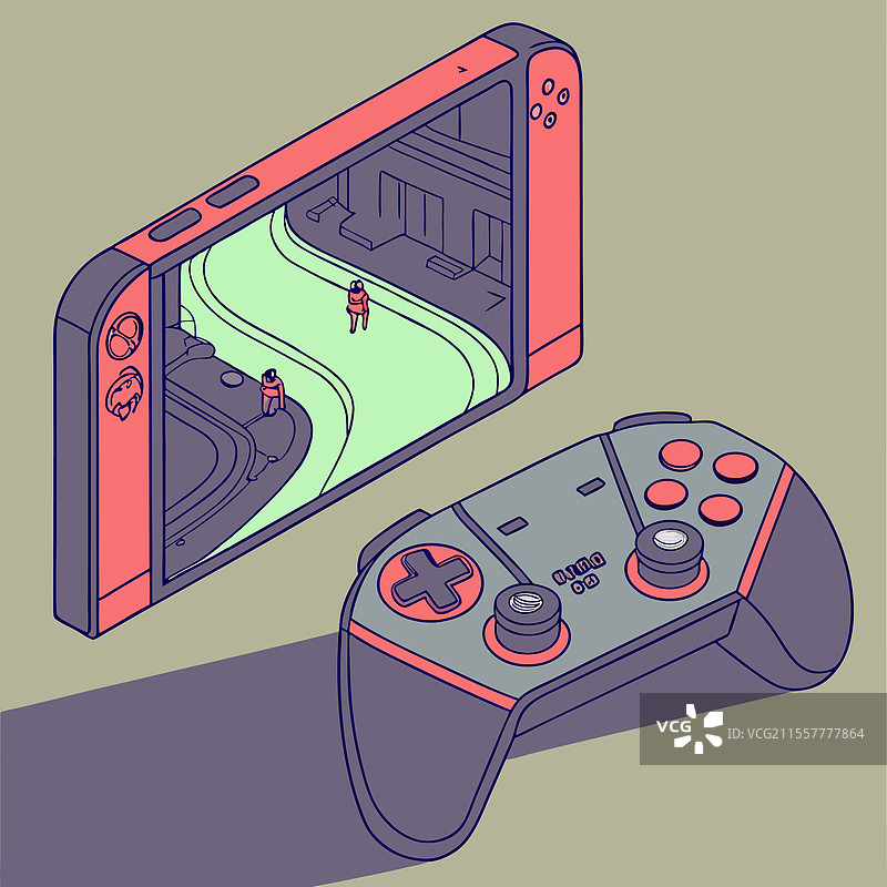 下一代游戏主机和控制器图片素材