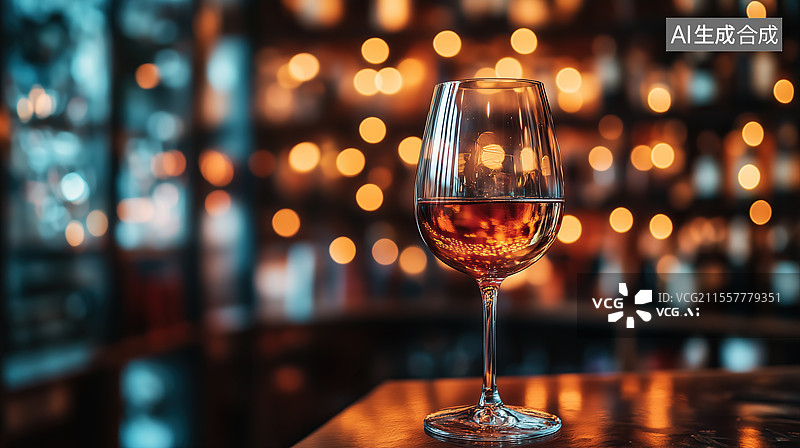 【AI数字艺术】高脚杯特写场景图图片素材