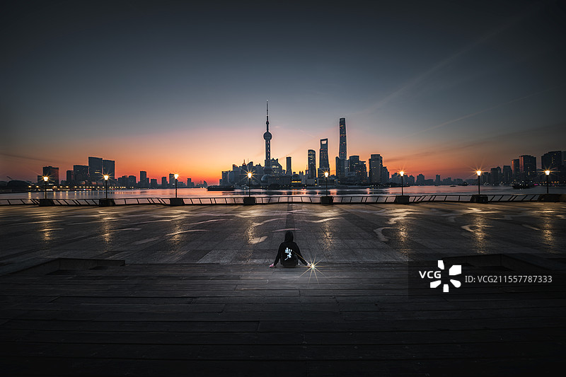上海外滩·晨曦图片素材